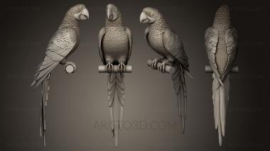 Bird figurines (STKB_0140) 3D model for CNC machine